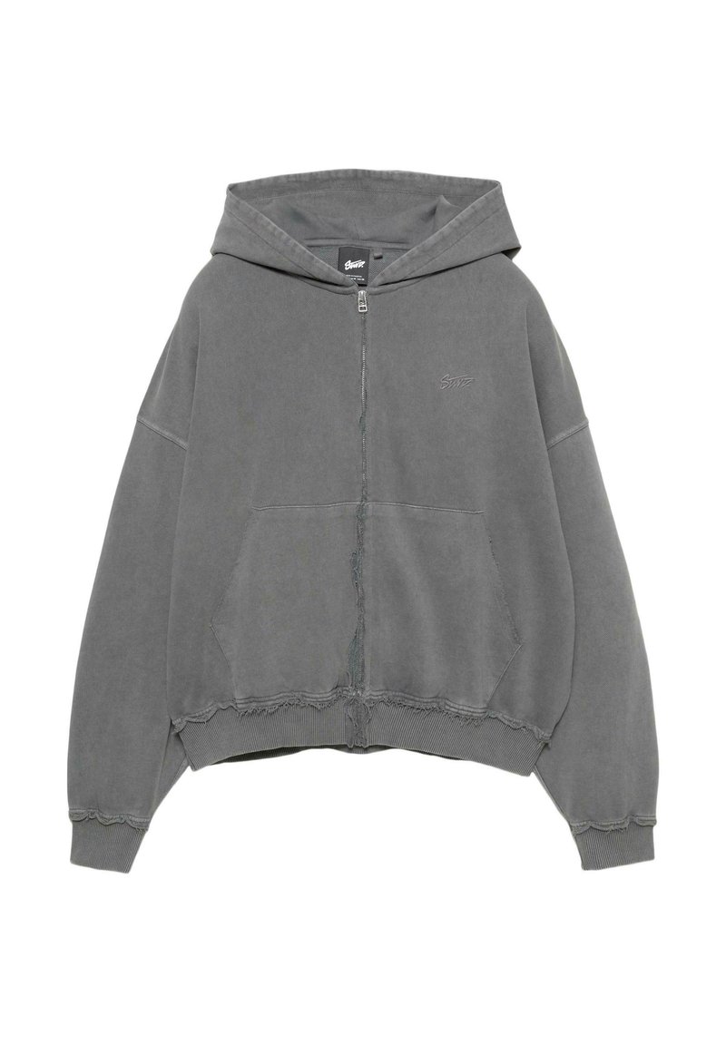 Sweat Zippé Kerrits Fille XL - Noir/gris - Col Montant - Occasion Très Bon état