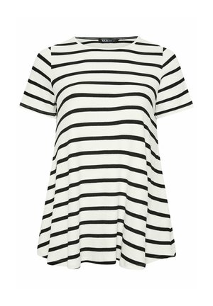 Yours Clothing, PLUS SIZE CASUAL TOPS - T-shirt con stampa - off white