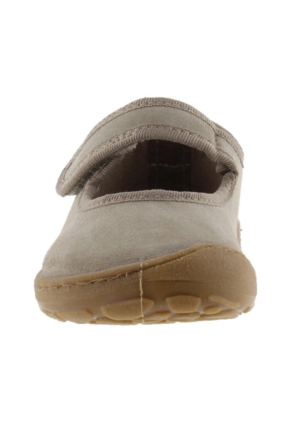 BOSCO BAREFOOT MARY JANE – Riemchenballerina – taupe