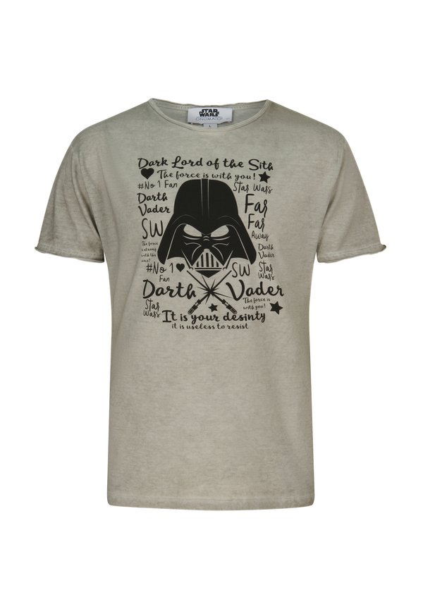 STAR WARS DARTH VADER - T-Shirt print - grau