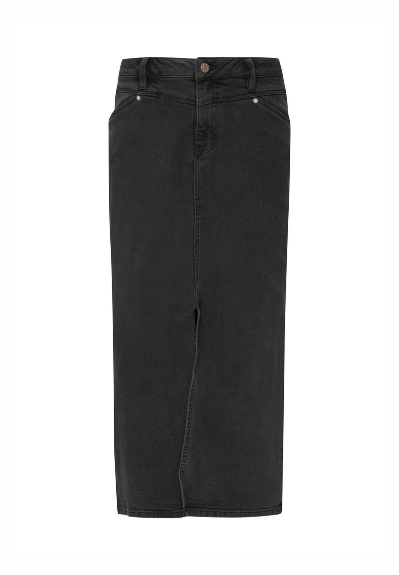s.Oliver Jeansrok zwart denim/blackdenim
