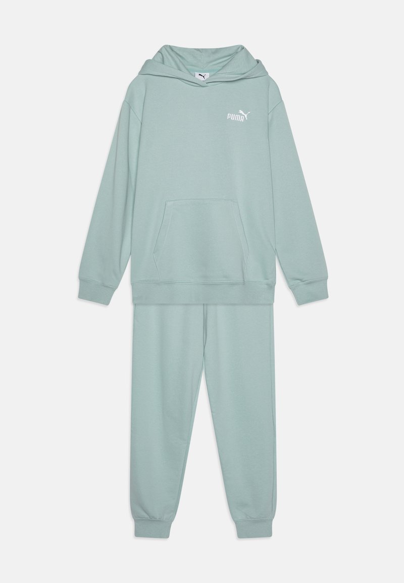 Puma - LOUNGEWEAR SUIT UNISEX SET - Treningas - modern mint, Padidinti