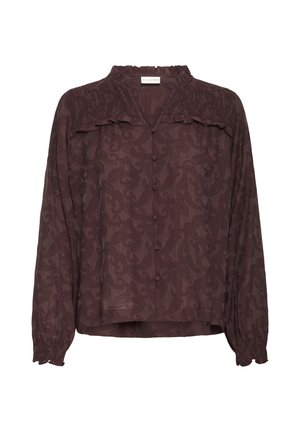 PULZ, PZDINEA - Blusa - chocolate plum