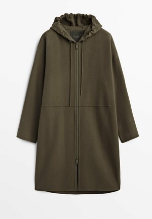Down coat - brown