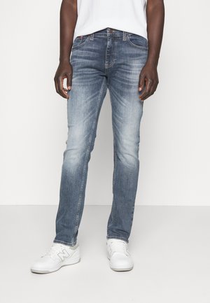 Slim fit jeans - dark-blue denim
