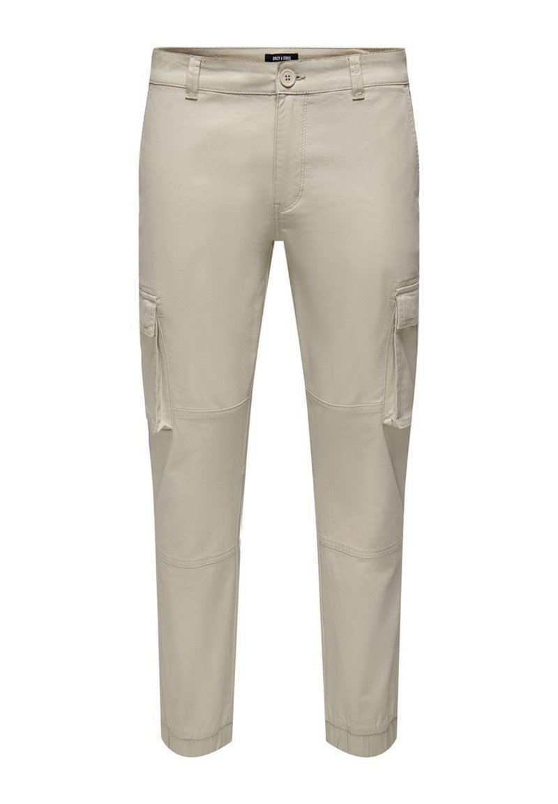 Only & Sons Cargobroek zilverkleurig Only & Sons Cargobroek zilverkleurig