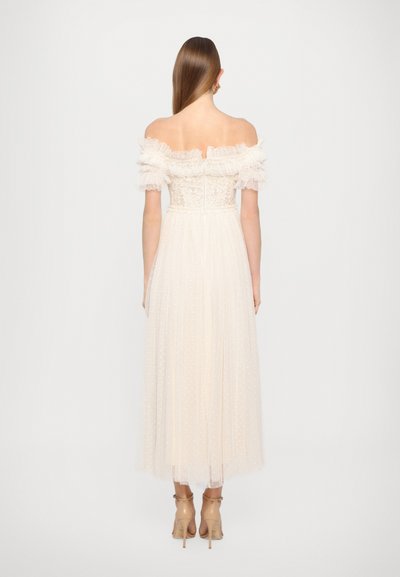 Needle & Thread MIDSUMMER BODICE OFF SHOULDER GOWN - Festklänning - exclusive cream
