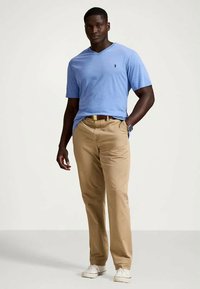 Polo Ralph Lauren Big & Tall JERSEY V-NECK T-SHIRT - Navadna majica - soft royal heather