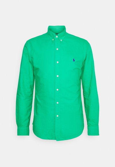 Polo Ralph Lauren SLIM FIT GARMENT-DYED OXFORD SHIRT - Camisa - cabo green