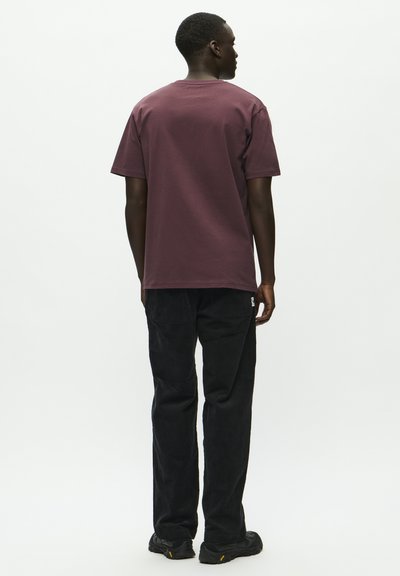 WOOD WOOD WWACE ARCH - Print T-shirt - decadent chocolate