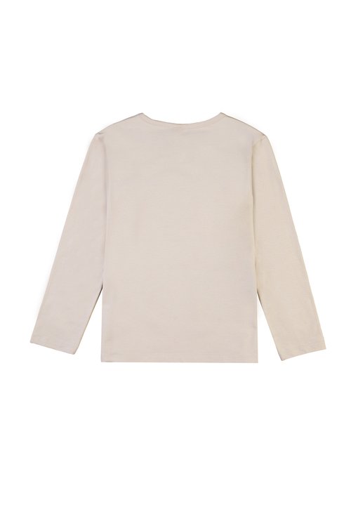 s.Oliver Maglia a Maniche Lunghe con Applicazioni Bambine e