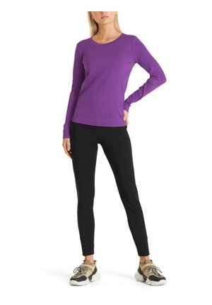 VIELSEITIGES BASIC - Long sleeved top - deep plum