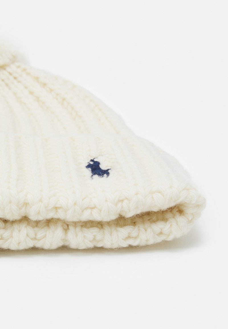 polo ralph lauren beanie white