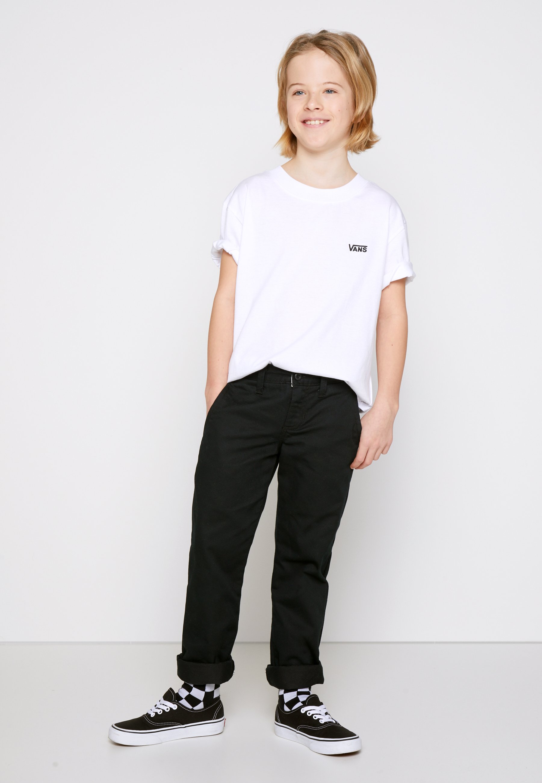 boys vans chinos