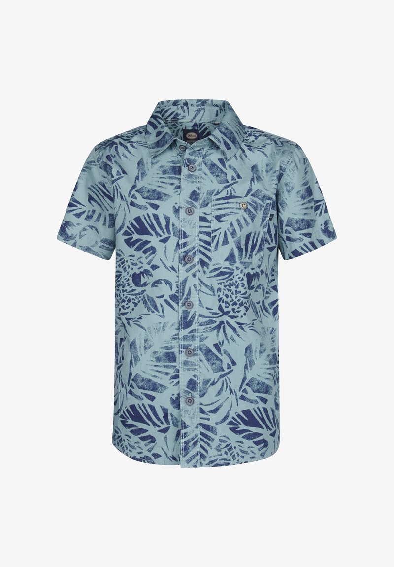 Petrol Industries BOTANICAL SHIRT RIVERWALK - Camicia - ocean