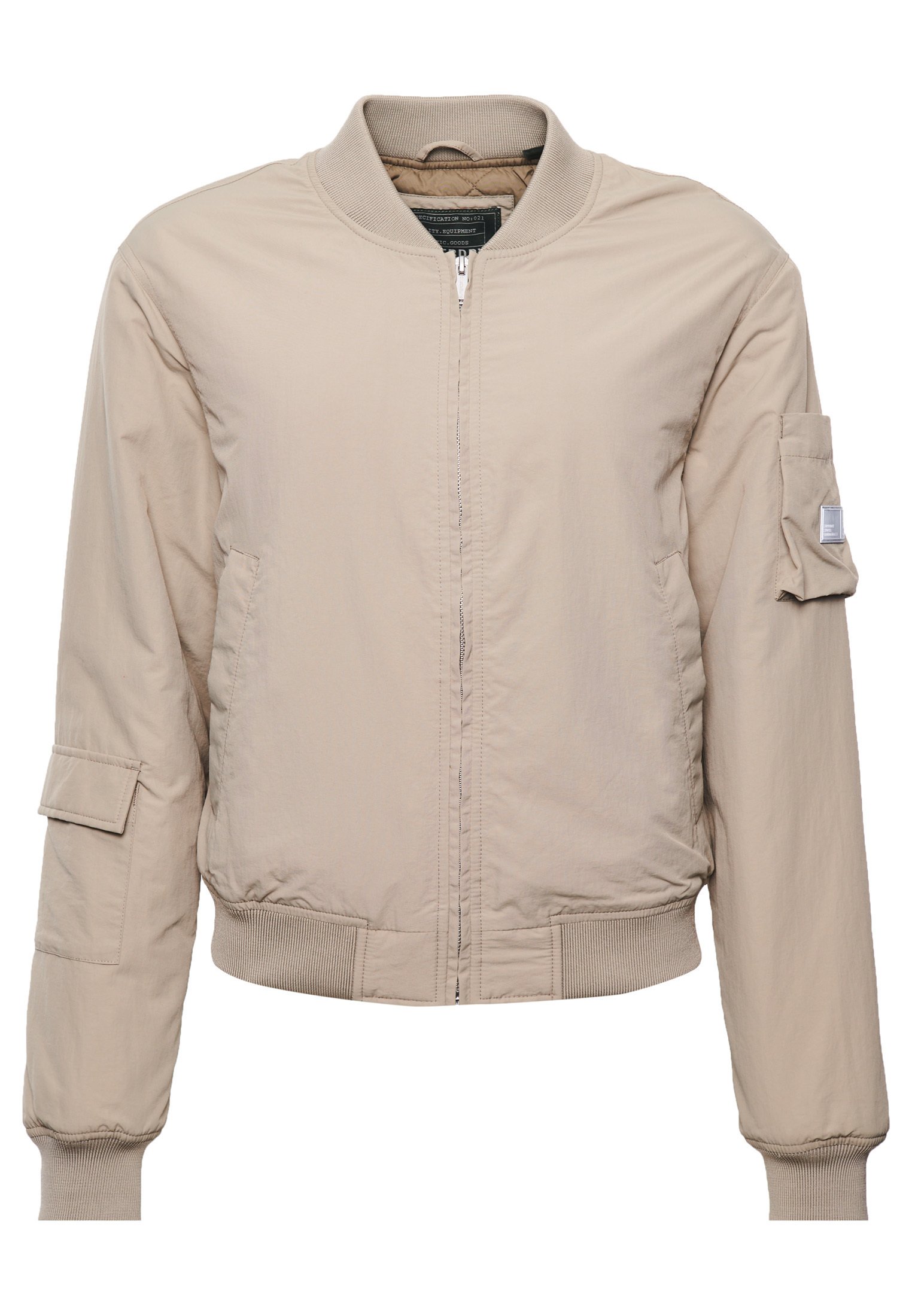 light green bomber jacket