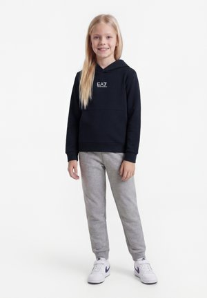 EA7 Emporio Armani UNISEX - Pulover s kapuco - blue