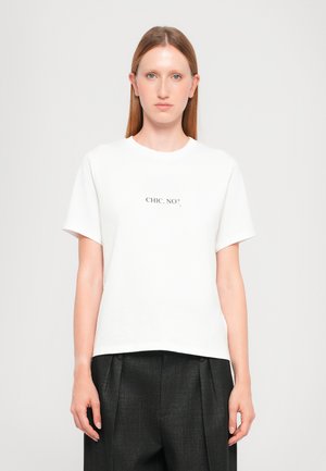 T-Shirt print - white