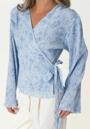 OFELIAIC WRAP - Blouse - blue