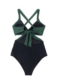 Cupshe HOLLOW OUT ONE PIECE SWIMSUIT - Costume da bagno - black