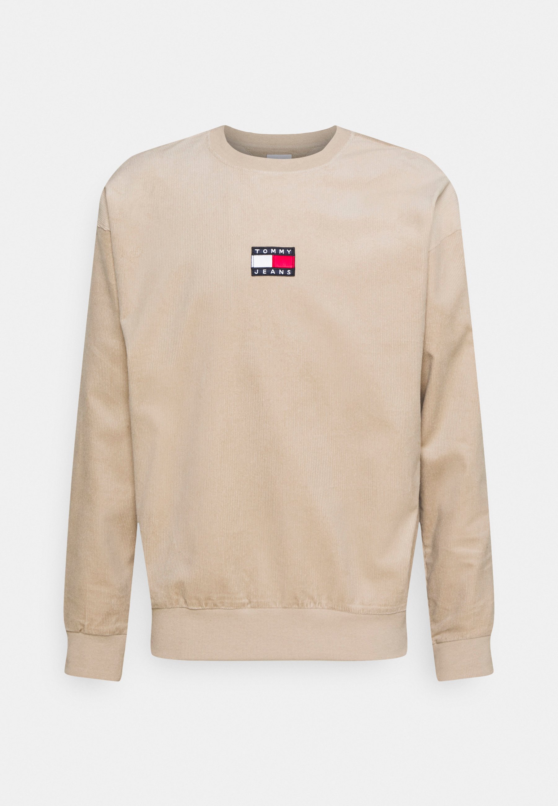 Tommy Jeans BADGE - Sudadera - soft beige/tierra - Zalando.es