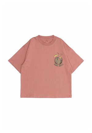 TNOLEEN OS S S TEE - Potiskana majica - old rose