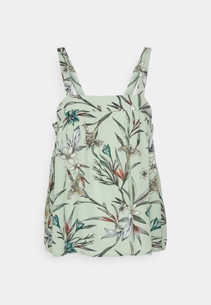 ONLSUSANNA SINGLET - Blusa - frosty green glam