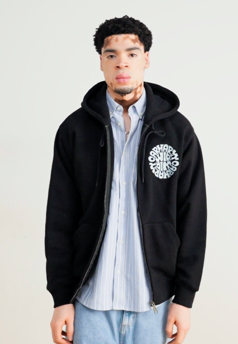 Carhartt WIP HOODED JAZZY JACKET - Sweat zippé - black/air