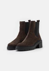 Unisa Platform ankle boots - taupe