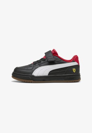 Puma, SCUDERIA FERRARI CAVEN III SNEAKERS UNISEX - Zapatillas - black- white-rosso corsa