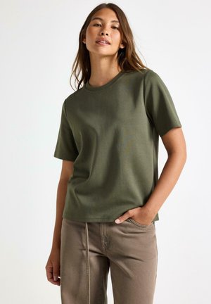 T-shirt basic - dark green