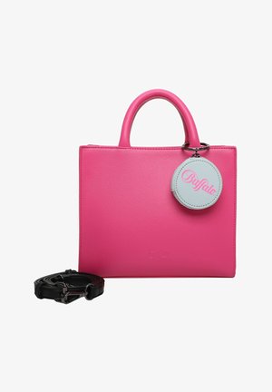 Buffalo BIG BOXY - Sac à main - structure pink