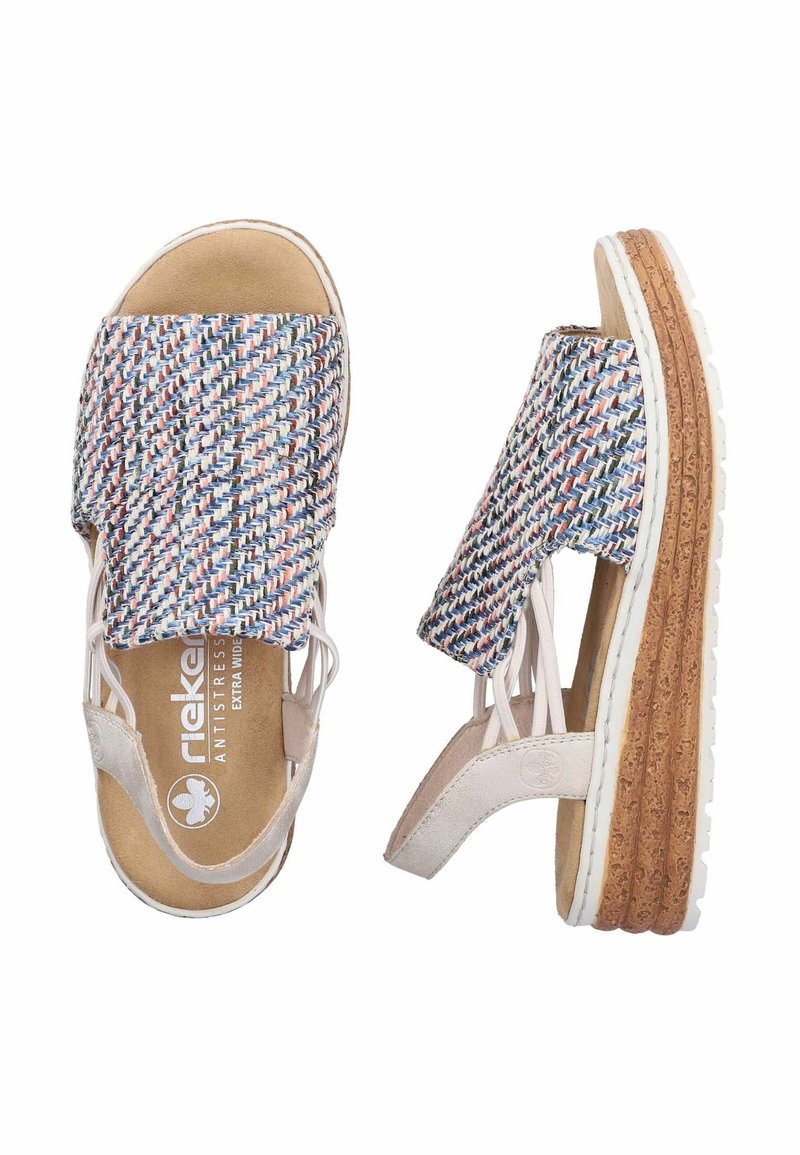 Rieker Damesslippers 62741, damesslippers