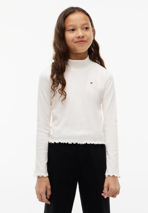 Tommy Hilfiger, MOCK NECK - Langærmet T-shirt - off white
