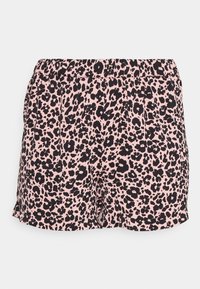 Pieces Curve PCALLI - Calções - misty rose/black