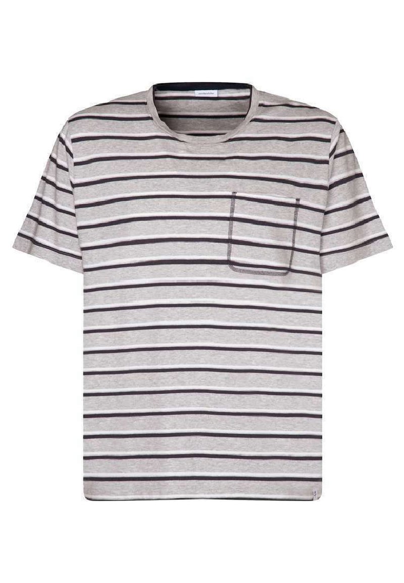 seidensticker T-shirt print grijs