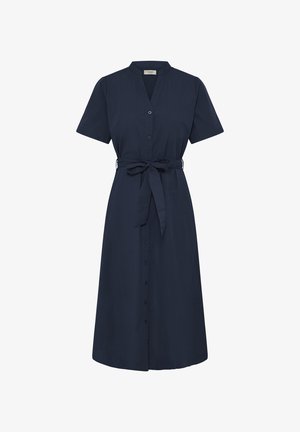 Fransa, FRFANTY SHORT SLEEVE DR - Abito a camicia - dark peacoat