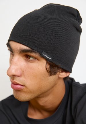 Carhartt WIP SCRIPTER BEANIE UNISEX - Kootud müts - black
