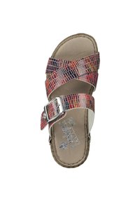 Rieker Riemensandalette - rot multi