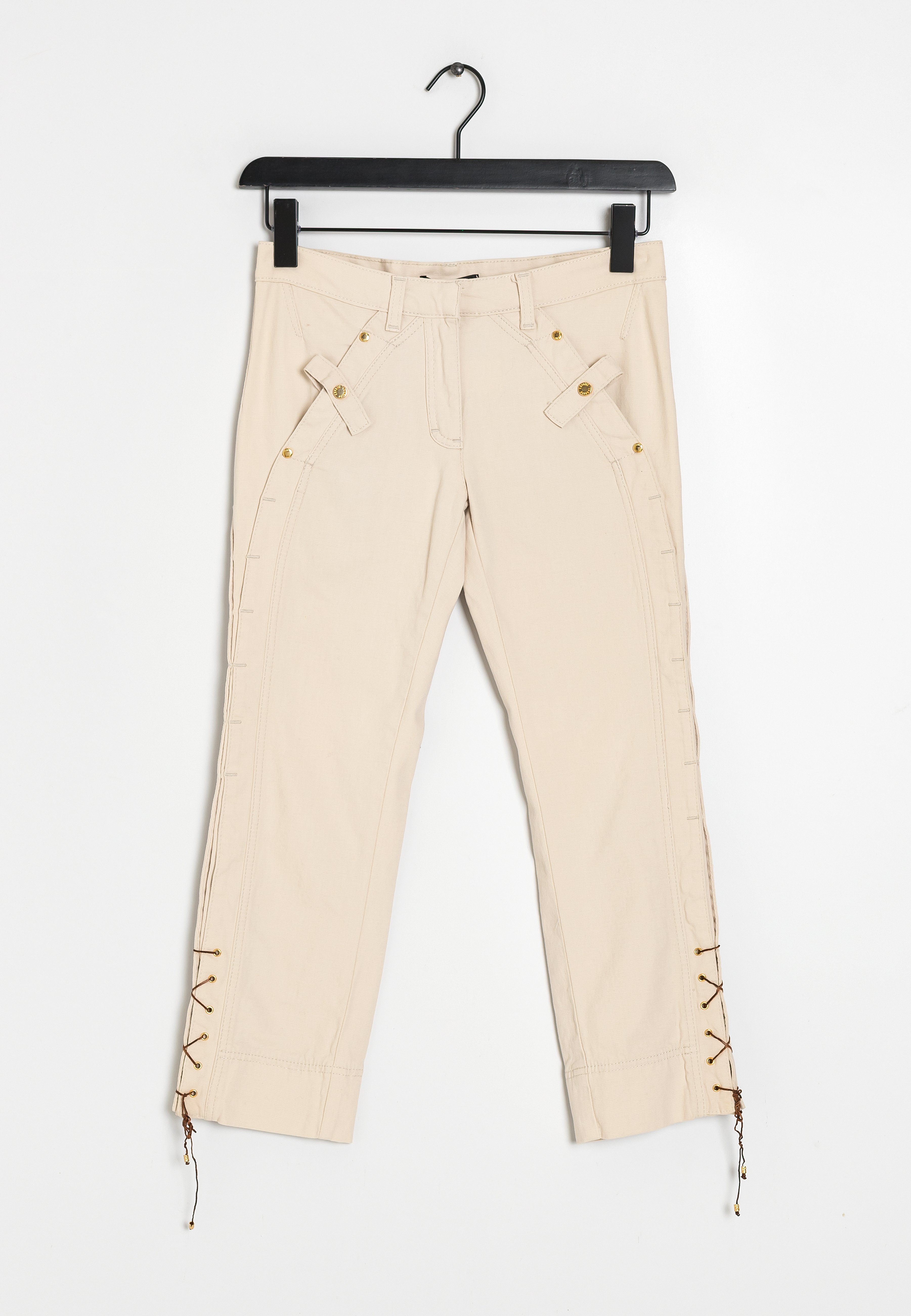Roberto Cavalli Broek - beige - (Pre-owned) - Zalando.nl