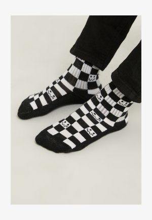 UNISEX 7 PACK - Čarape - pink/black/mottled dark grey