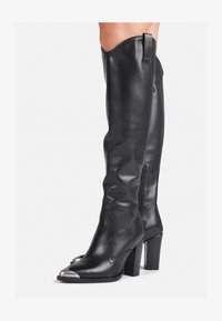 Bronx NEW AMERICANA Over-the-knee boots black - Main Image