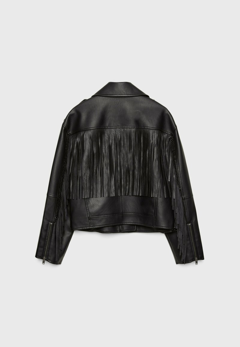 Kunstlederjacke Stradivarius Lederjacke Schwarz Preisvergleich Für