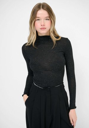 CASUAL - Maglietta a manica lunga - nero