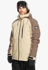 Quiksilver - MISSION BLOCK JACKET - Chaqueta de esquí - beige Imagen en miniatura 1