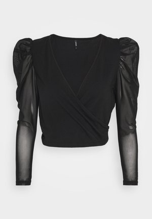 Camiseta de manga larga - black