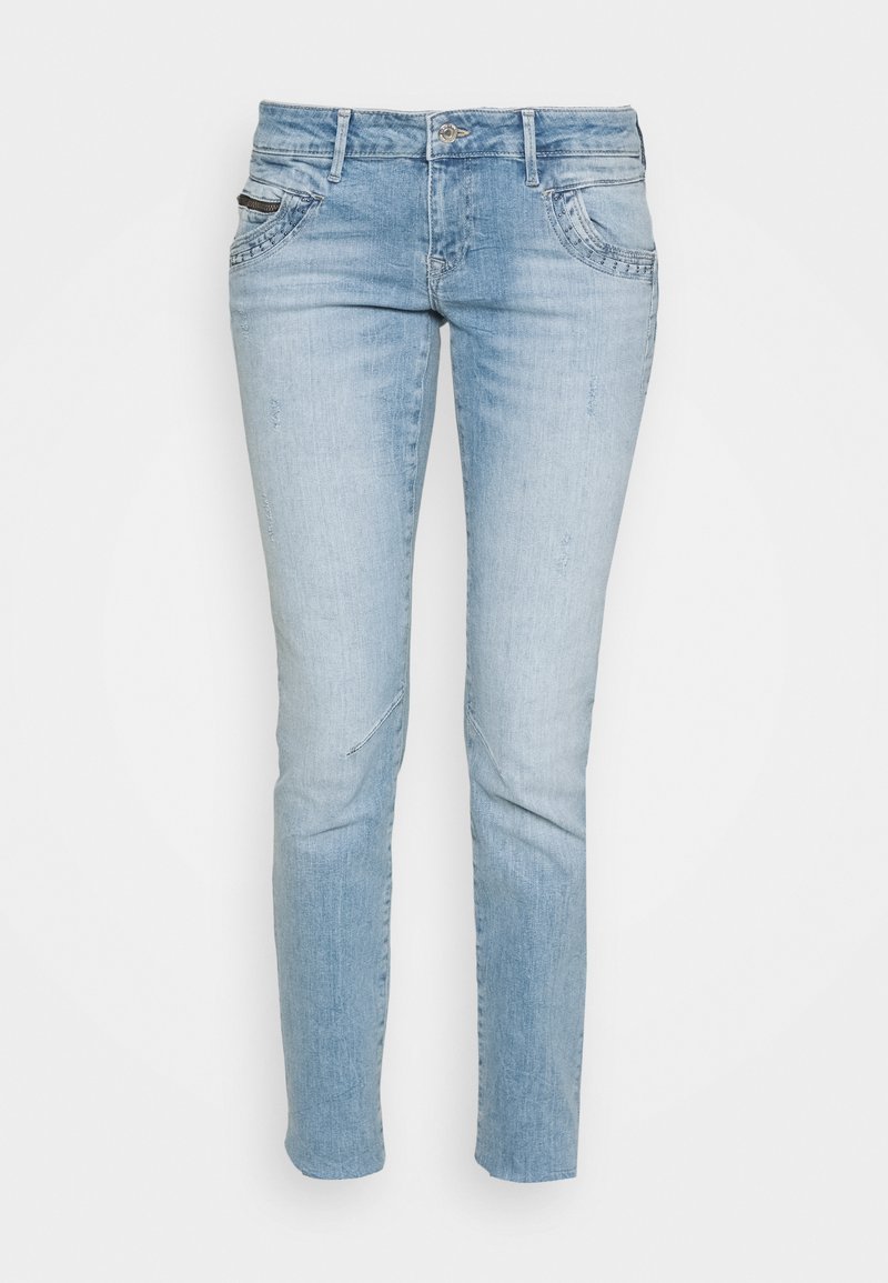 mavi Slim fit jeans destroyed denim
