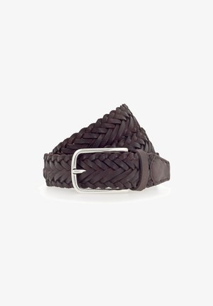 Braided belt - dunkelbraun