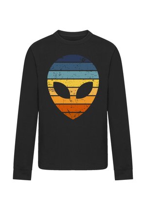ALIEN SUNSET RETRO - Long sleeved top - schwarz