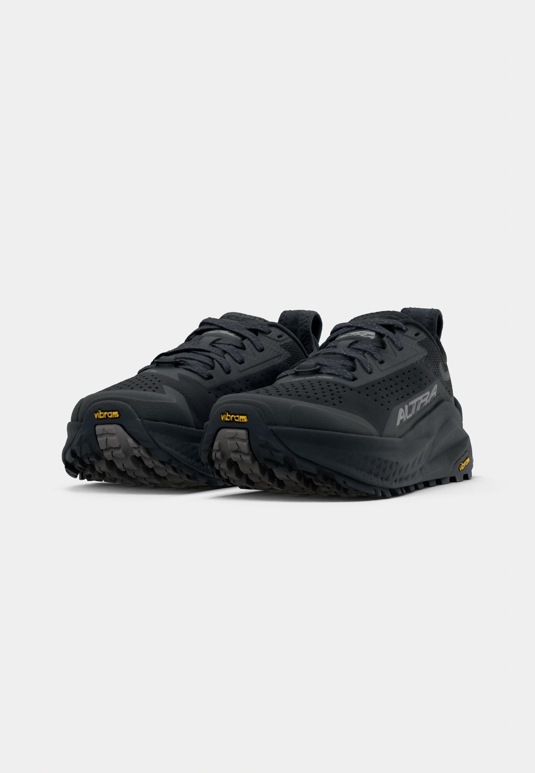 Altra OLYMPUS 6 - Pantofi alergare trail - black/black/negru